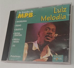 Cd Luiz Melodia - os Grandes da Mpb Interprete Luiz Melodia (1997) [usado]
