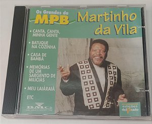 Cd Martinho da Vila - os Grandes da Mpb Interprete Martinho da Vila (1996) [usado]