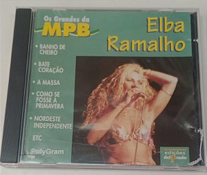 Cd Elba Ramalho - os Grandes da Mpb Interprete Elba Ramalho (1997) [usado]