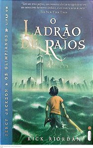 Livro o Ladrão de Raios - Percy Jackson e os Olimpianos Livro um Autor Riordan, Rick (2010) [seminovo]