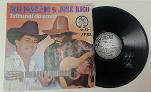 Disco de Vinil Milionário e José Rico - 1982 Tribunal do Amor Interprete Milionário e José Rico (1982) [usado]