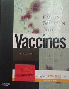 Livro Vaccines [fifth Editon] Autor Plotkin, Stanley (2008) [seminovo]