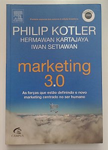 Livro Marketing 3.0 Autor Kotler, Philip (2010) [seminovo]