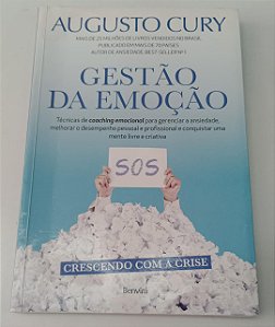 Livro Gestão da Emoção Autor Cury, Augusto (2015) [usado]