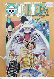 Gibi One Piece #6 - Edição 3 em 1 Autor (2022) [usado]
