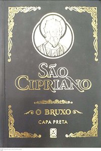 Livro São Cipriano, o Bruxo - Capa Preta Autor Desconhecido (2020) [seminovo]