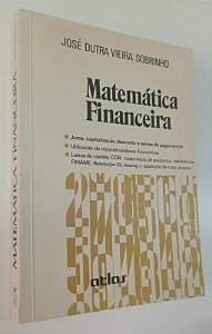 Livro Matemática Financeira Autor Sobrinho, José Dutra Vieira (1992) [usado]