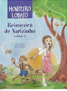Livro Reinações de Narizinho Volume 2 Autor Lobato, Monteiro (2007) [seminovo]