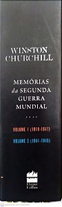 Livro Box Memórias da Segunda Guerra Mundial - 2 Volumes Autor Churchill, Winston [seminovo]