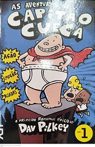 Livro as Aventuras do Capitão Cueca Autor Pilkey, Dav (2008) [seminovo]