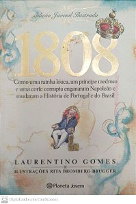 Livro 1808 Autor Gomes, Laurentino (2015) [seminovo]