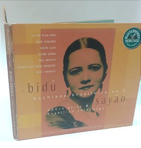 Cd Opera Arias e Brazilian Folk Songs - Bidú Sayão Interprete Bidú Sayão (1996) [usado]