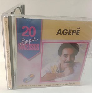 Cd 20 Supersucessos - Agepê Interprete Agepê (1998) [usado]
