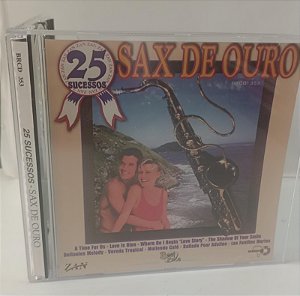 Cd 25 Sucessos - Sax de Ouro Interprete Vários [usado]