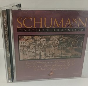 Cd Schumann - Piano Concerto In a Minor, Op. 54 And Other Pieces Interprete Gulbenkian Orchestra (1998) [usado]