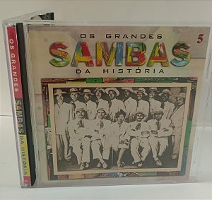 Cd os Grandes Sambas da História 5 [coleção 1997] Interprete Vários (1997) [usado]