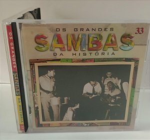 Cd os Grandes Sambas da História 33 [coleção 1998] Interprete Vários (1998) [usado]