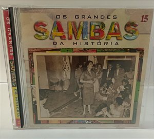 Cd os Grandes Sambas da História 15 [coleção 1997] Interprete Vários (1997) [usado]