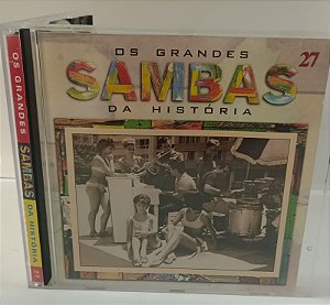 Cd os Grandes Sambas da História 27 [coleção 1998] Interprete Vários (1998) [usado]
