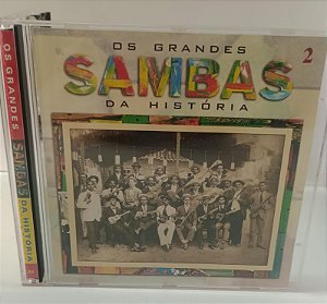 Cd os Grandes Sambas da História 2 [coleção 1997] Interprete Vários (1997) [usado]