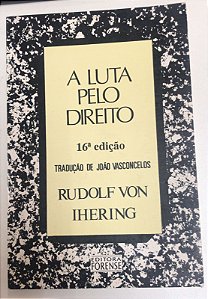 Livro a Luta pelo Direito Autor Ihering, Rudolf Von (1998) [usado]