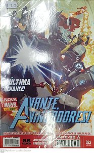 Gibi Avante, Vingadores! #23 - Totalmente Nova Marvel Autor (2015) [seminovo]