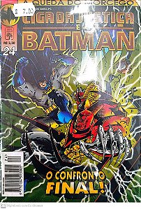 Gibi Liga da Justiça e Batman #24 - Formatinho Autor (1996) [usado]