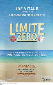 Livro Limite Zero Autor Vitale, Joe (2016) [seminovo]