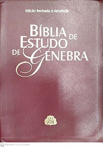 Livro Bíblia de Estudo de Genebra - Edição Revisada e Ampliada Autor Vários (2009) [seminovo]