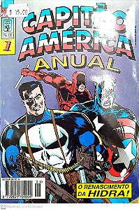 Gibi Capitão América Anual #1 Autor (1994) [usado]