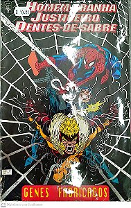 Gibi Homem-aranha, Justiceiro e Dentes-de-sabre Autor (1994) [usado]