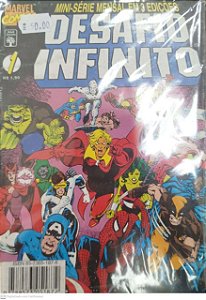 Gibi Desafio Infinito - Mini-série Completa em 3 Edições - Formatinho Autor (1995) [seminovo]