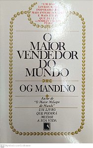 Livro o Maior Vendedor do Mundo Autor Mandino, Og (2000) [seminovo]
