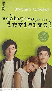Livro as Vantagens de Ser Invisível (capa do Filme) Autor Chbosky, Stephen (2007) [seminovo]