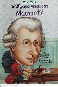 Livro Who Was Wolfgang Amadeus Mozart? Autor Mcdonough, Yona Zeldis (2003) [seminovo]