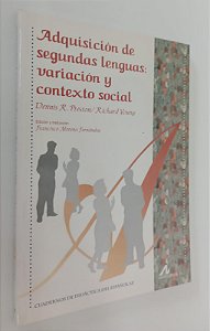 Livro Adquisición de Segundas Lenguas: Variación Y Contexto Social Autor Preston, Dennis R. (2000) [seminovo]