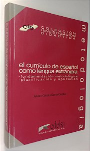 Livro El Currículo de Español Como Lengua Extranjera Autor Santa-cecilia, Álvaro García (1995) [seminovo]