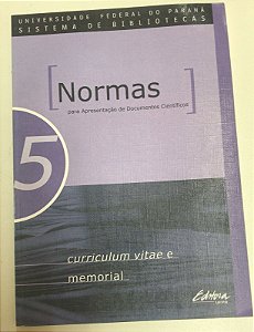 Livro Curriculum Vitae e Memorial Vol.5 Autor Desconhecido (2001) [usado]