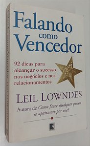 Livro Falando Como Vencedor Autor Lowndes, Leil (2000) [usado]
