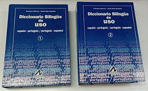 Livro Dicionário Bilingue de Uso: Español - Portugués / Português - Espanhol (2 Volumes) Autor Moreno, Francisco (2003) [seminovo]