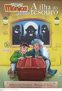 Livro a Ilha do Tesouro - Turma da Mônica Jovem Autor Stevenson, Robert Louis (2015) [seminovo]