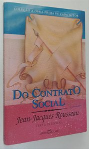 Livro do Contrato Social Autor Rousseau, Jean-jacques (2008) [seminovo]