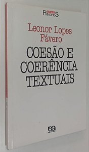 Livro Coesão e Coerência Texturas Autor Fávero, Leonor Lopes (2002) [seminovo]