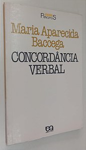 Livro Concordância Verbal Autor Baccega, Maria Aparecida (1986) [usado]