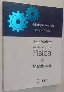 Livro Mecânica - Fundamentos de Física 1 Autor Halliday, David (2016) [usado]