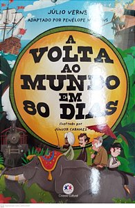 Livro a Volta ao Mundo em 80 Dias Autor Verne Júlio (2024) [novo]