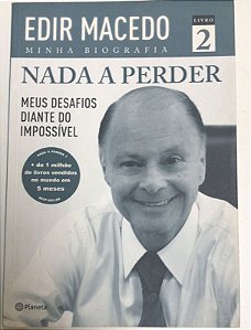 Livro Nada a Perder- Livro 2 Autor Macedo , Edir (2013) [usado]
