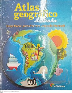 Livro Atlas Geográfico Ilustrado Autor Ferreira, Graça Maria Lemos (2012) [usado]