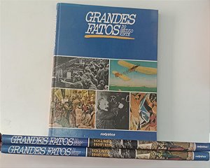 Livro Grandes Fatos do Século Vinte (3 Volumes) Autor Vários (1984) [usado]
