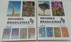 Livro Árvores Brasileiras (2 Volumes - 2002) Autor Lorenzi, Harri (2002) [seminovo]